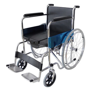Tray System Commode Wheelchair