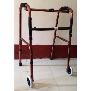 Folding Walker for Adults with Front Wheels (Standard)